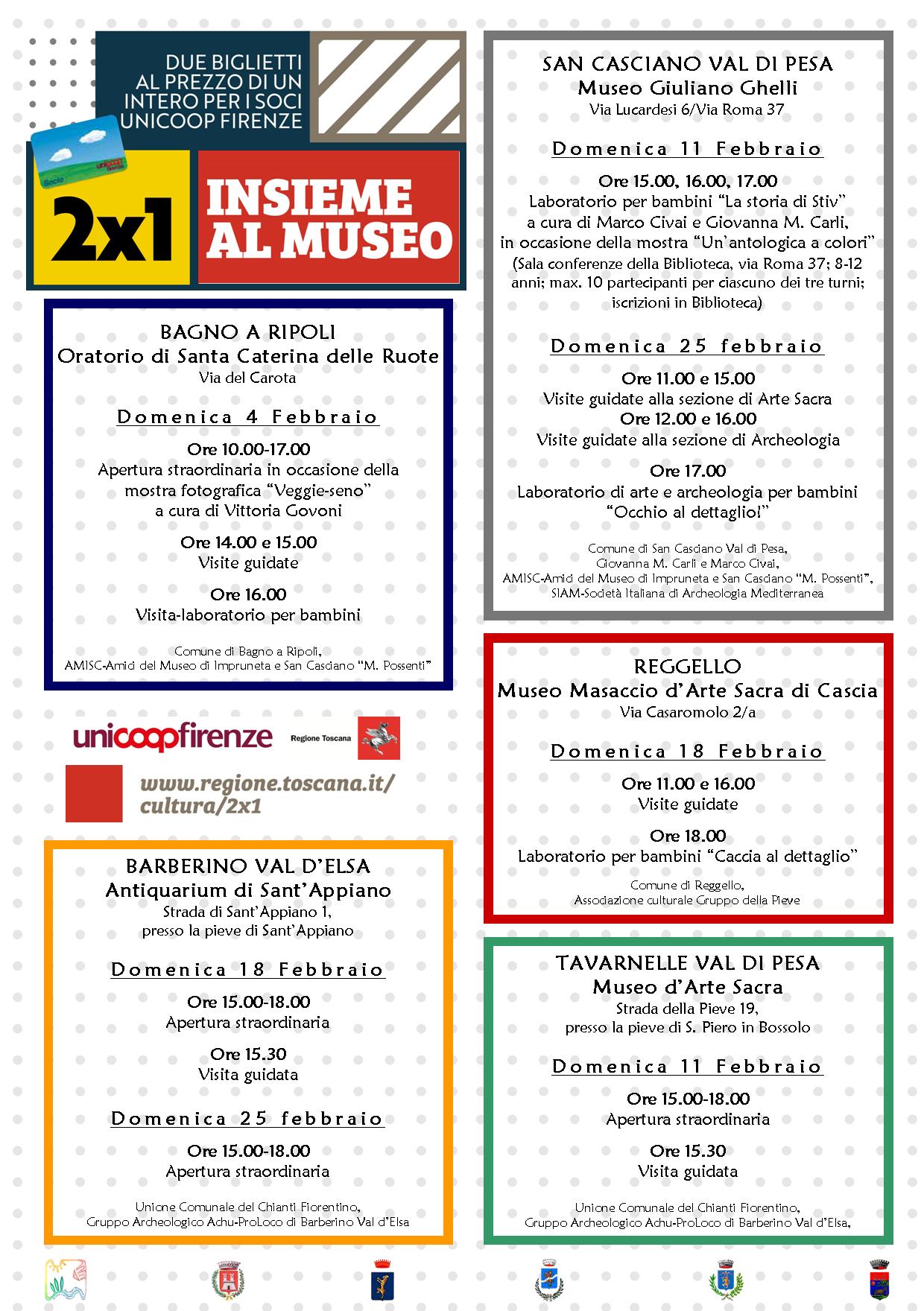 2x1-Insieme al museo - LOCANDINA Chianti-Valdarno DEF